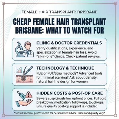 Female Hair Transplant Brisbane