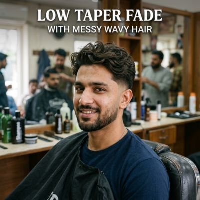 Fade Messy Haircuts