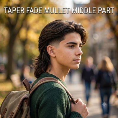 21 Cool Low Taper Fade Mullet Haircuts