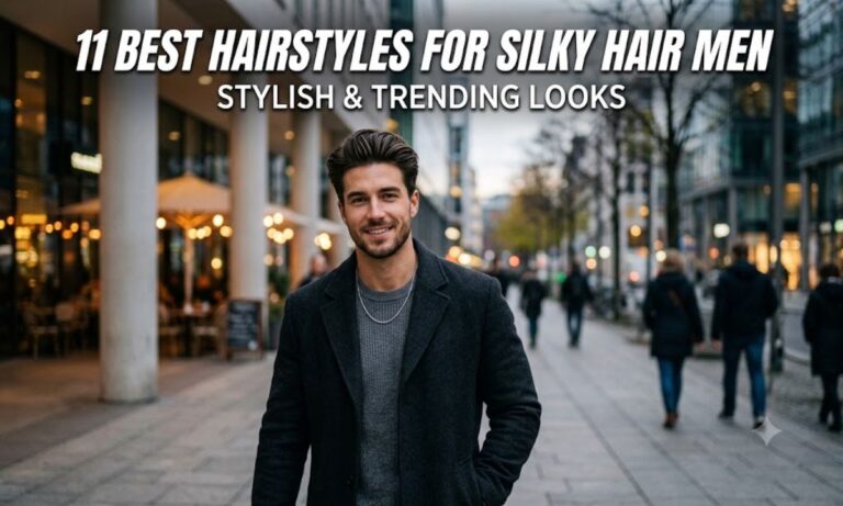 Silky Hair Men