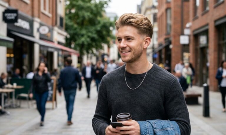 Taper Fade Blonde