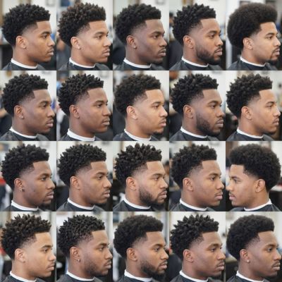 Low Taper Fade Afro
