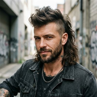 Modern Mullet Mohawk