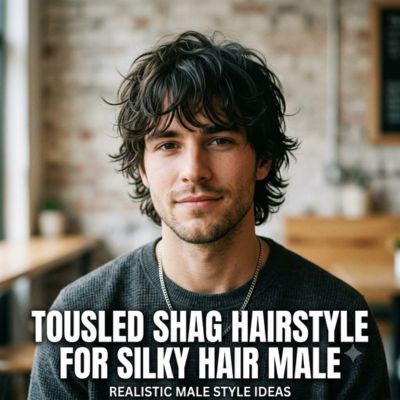 Silky Hair Men