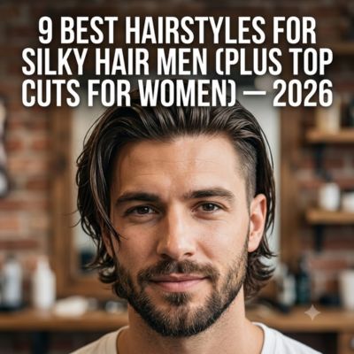 Silky Hair Men