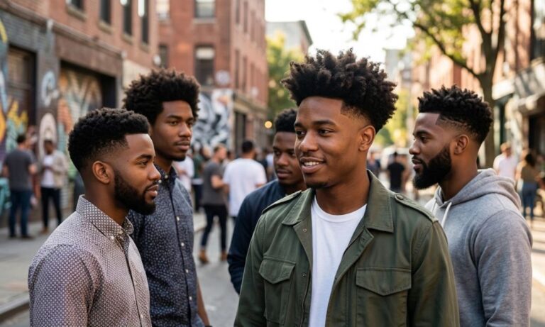 Low Taper Fade Afro