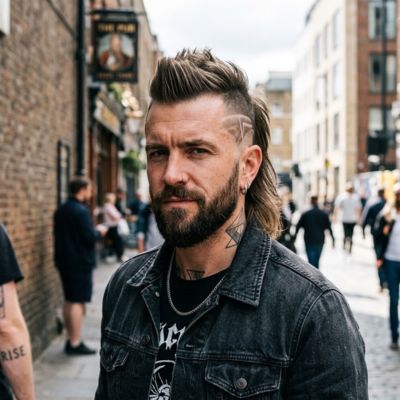 Modern Mullet Mohawk