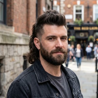 Modern Mullet Mohawk