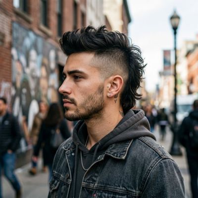 Modern Mullet Mohawk