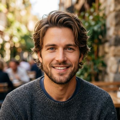 Modern Mullet Curly