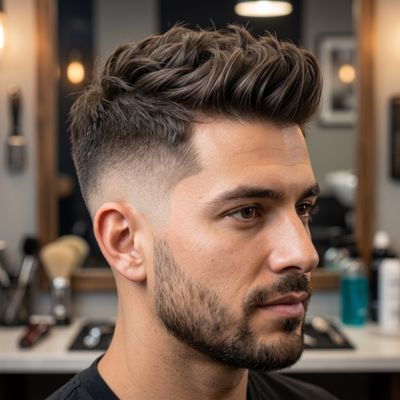 Taper Fade Blonde