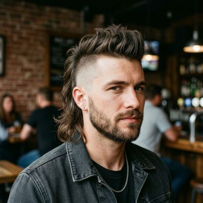 Modern Mullet Mohawk