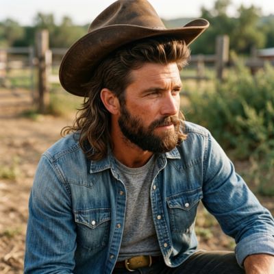 Cowboy Mullet Haircuts