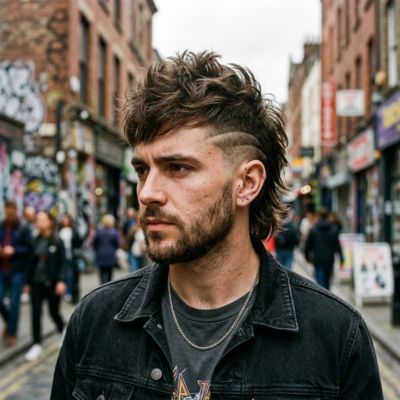 Modern Mullet Mohawk