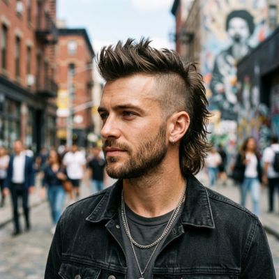 Modern Mullet Mohawk