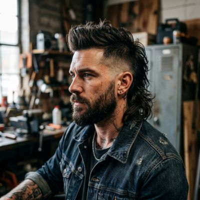 Modern Mullet Mohawk