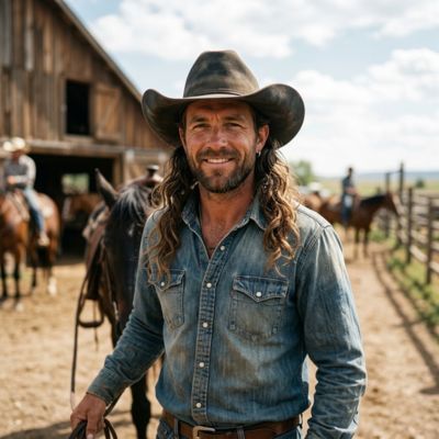 Cowboy Mullet Haircuts