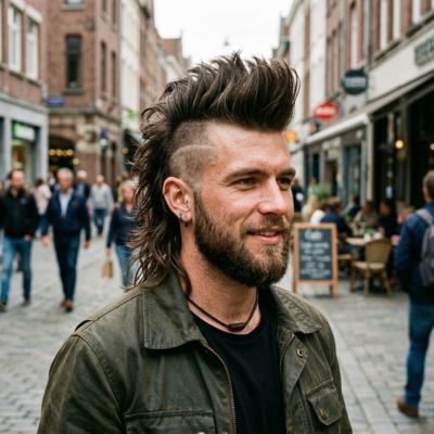 Modern Mullet Mohawk