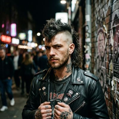Modern Mullet Mohawk