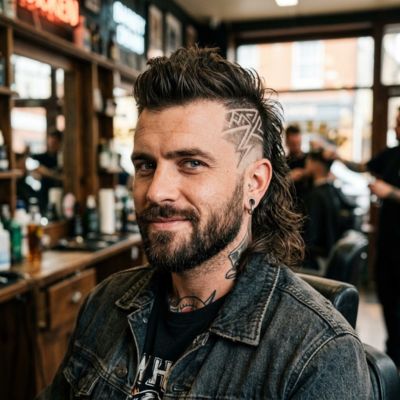 Modern Mullet Mohawk
