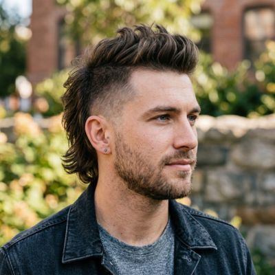 Modern Mullet Mohawk
