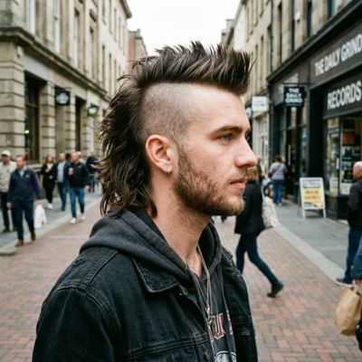 Modern Mullet Mohawk
