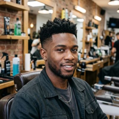 Burst Fade Haircuts