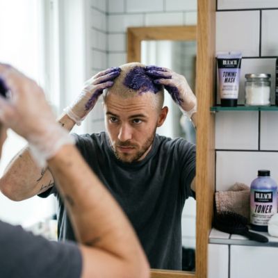 Bleached Buzz Cut