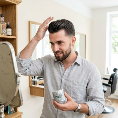Pomade Gel or Wax