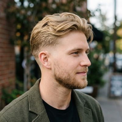 Taper Fade Blonde