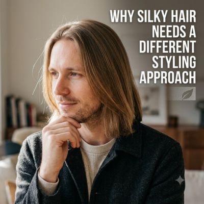 Silky Hair Men