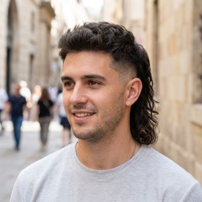 Low Taper Mullet