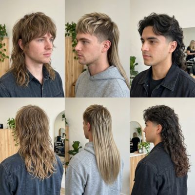 Long Modern Mullet