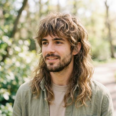 Long Modern Mullet