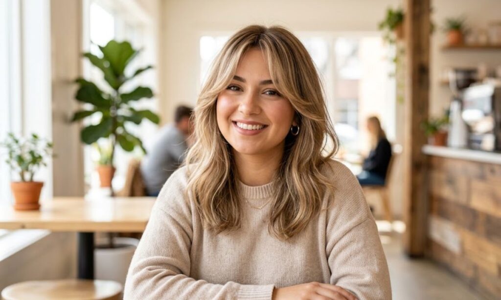 Bangs for Round Faces