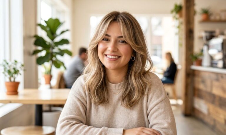 Bangs for Round Faces