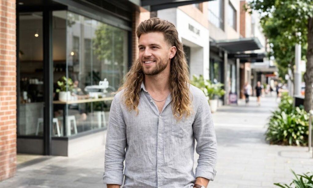Long Modern Mullet