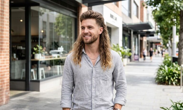 Long Modern Mullet